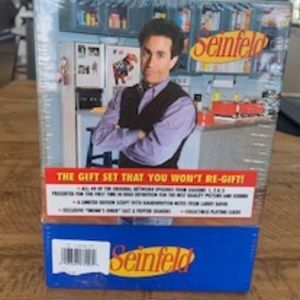 Seinfeld All 40 Original Episodes Collectible Playing Cards And Salt and Pepper